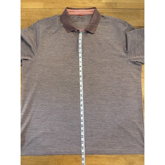 UNTUCKit Hannifer Polo Shirt Men's XXL Purple Short Sleeve - Picture 3 of 6